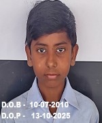 <b Class=kkb><big>Kamal Kumar</big><BR><I>10th A</I></b>